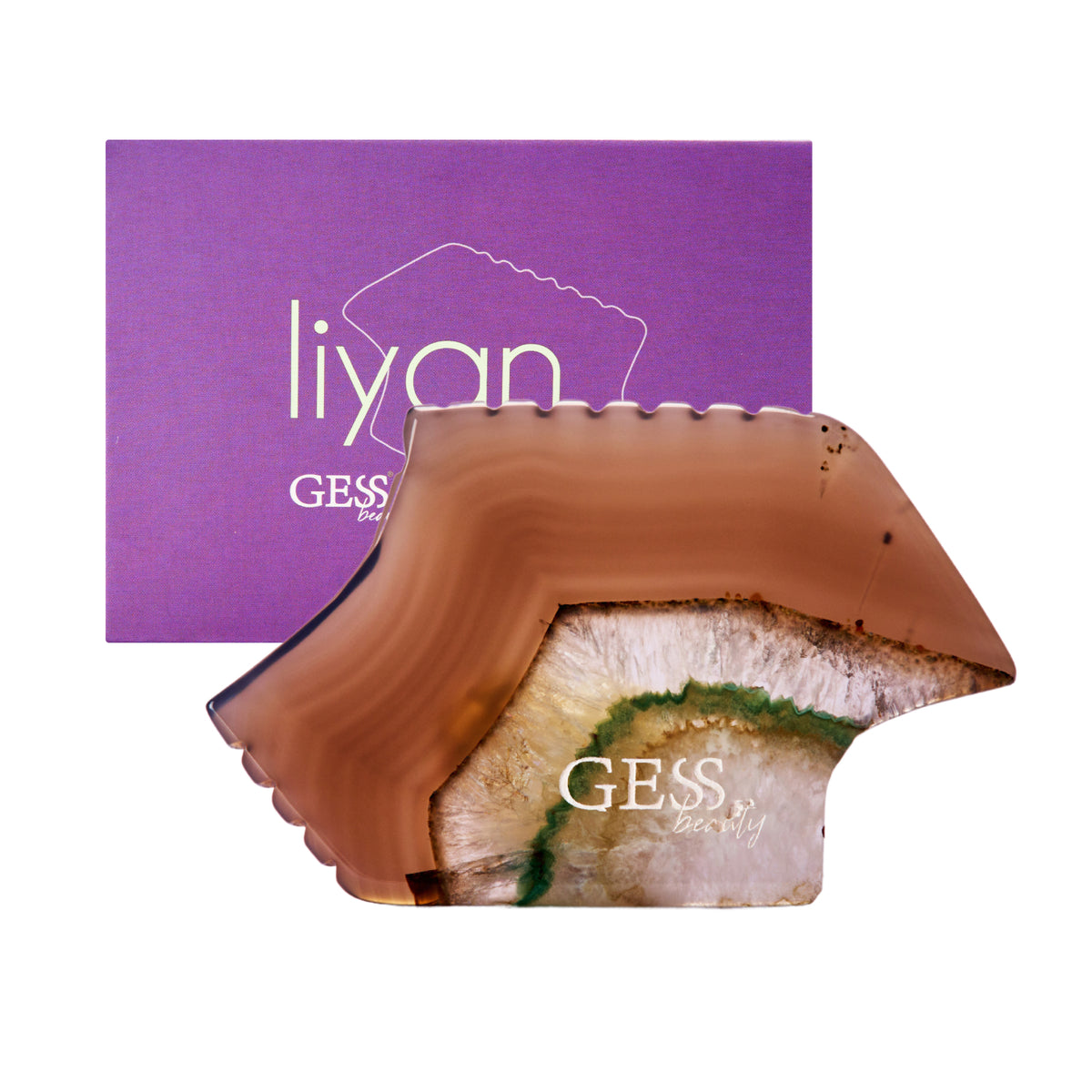 GESS Liyan Agate Gua Sha Facial Tool – Gessmarket