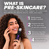GESS YOU ultrasonic facial cleansing device 3 in 1 — ultrasonic peeling, phonophoresis, face scrubber, pore cleansing from blackheads, care for problem skin and skin with acne