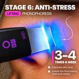 GESS YOU ultrasonic facial cleansing device 3 in 1 — ultrasonic peeling, phonophoresis, face scrubber, pore cleansing from blackheads, care for problem skin and skin with acne