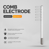 Comb-shaped Hair Electrode for High Frequency Massager