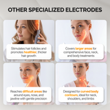 Drop Electrode for High Frequency Massager