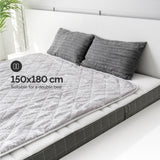 EcoSapiens Grey Electric Heated Blanket (150x180 cm)