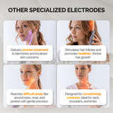Mushroom Electrode for High Frequency Massager