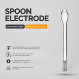 Spoon Electrode for High Frequency Massager