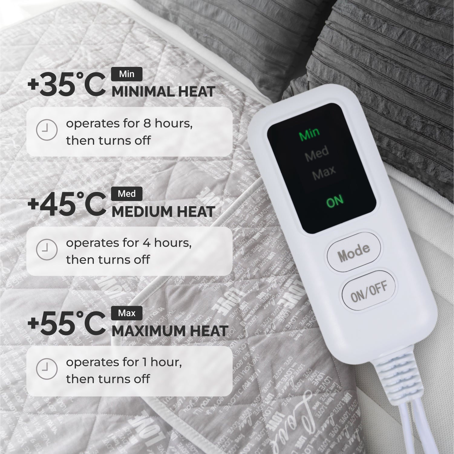 Heated blanket replacement online controller