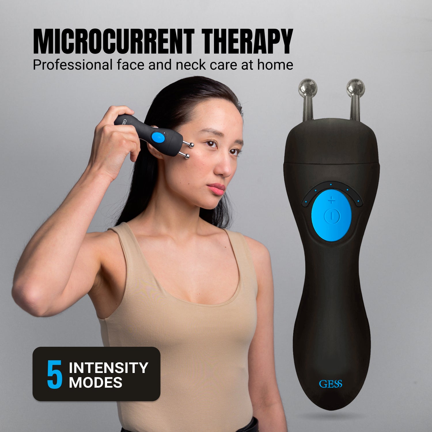 Mini appareil à micro-courant pour le lifting du visage, la
